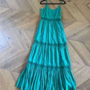 BB Dakota by Steve Madden Teal Maxi Dress